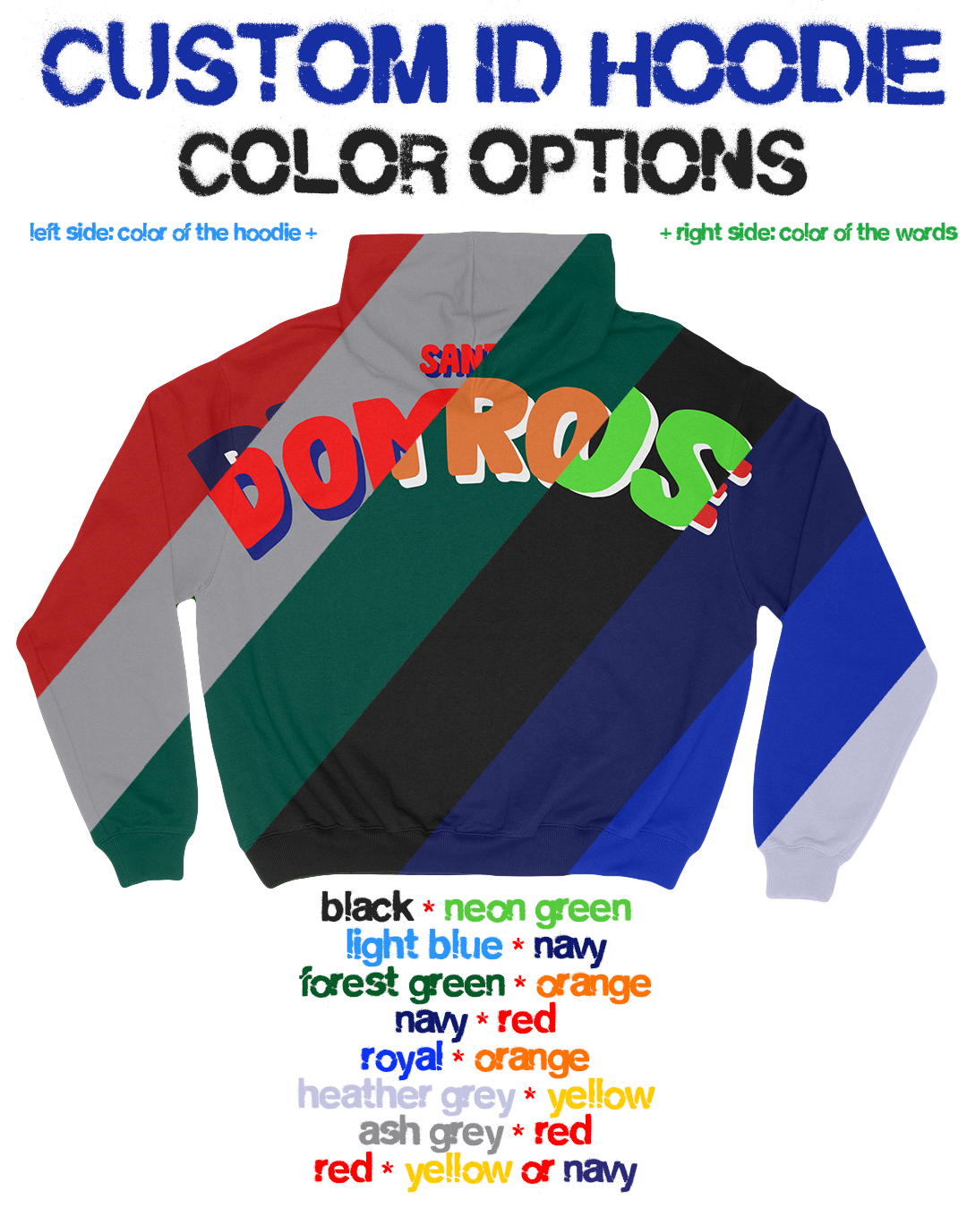 ID HOODIE (CUSTOM)