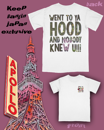 Keep Bangin 'Japan Exclusive' Tee